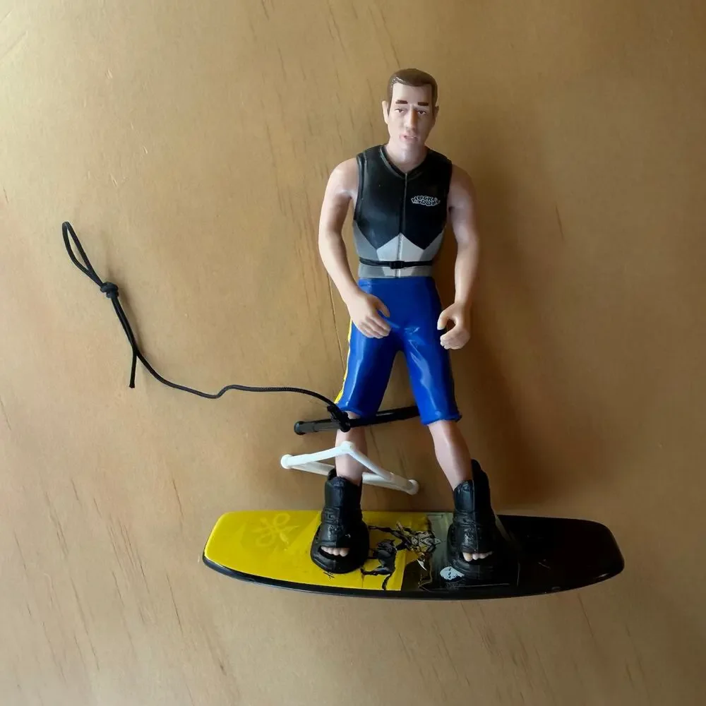 RARE Huck Doll 2003 Bendable Wakeboard Series 1 With Accessories